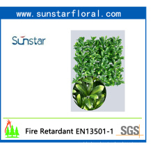 PE Ixora Hedge panel Artificial Plant for Garden Decoration (50089)